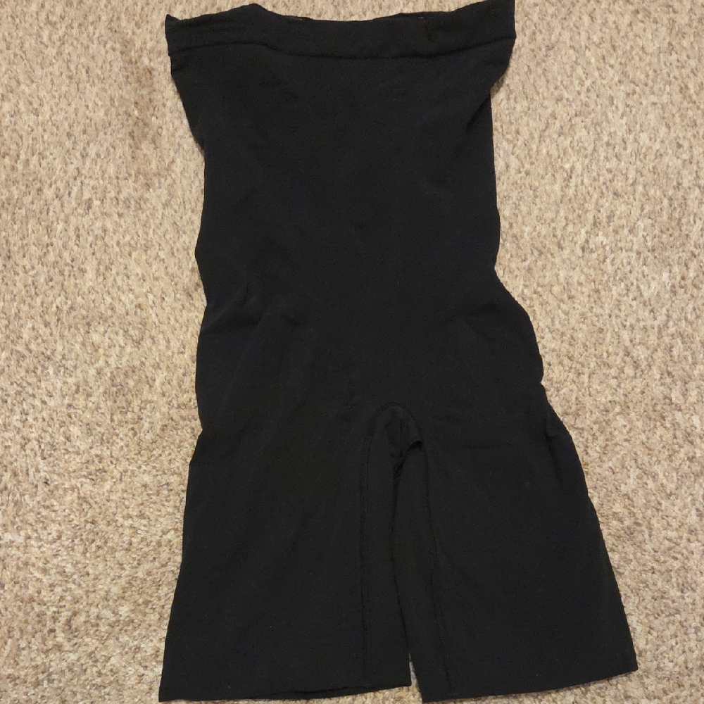 SPANX Black Shaping Shorts with High Waist Large